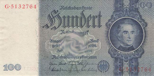 100 Mark 1935